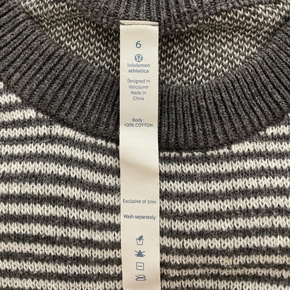 Lululemon striped sweater - Picture 5 of 8